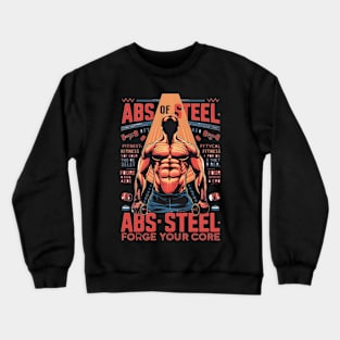 abs fitness Crewneck Sweatshirt